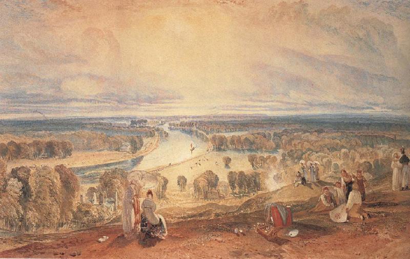 J.M.W. Turner Richmond Hill oil painting image